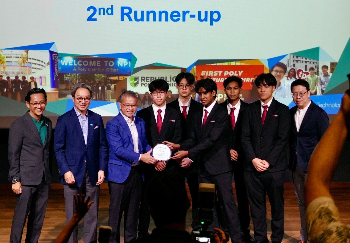 Team MEANT receiving the 2nd Runner-Up award at Dell InnovateFest 2026